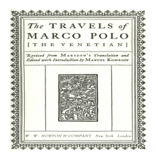 Travels of Marco Polo Travels of Marco Polo